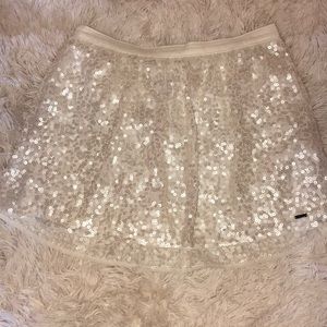 Hollister sequins mini skirt